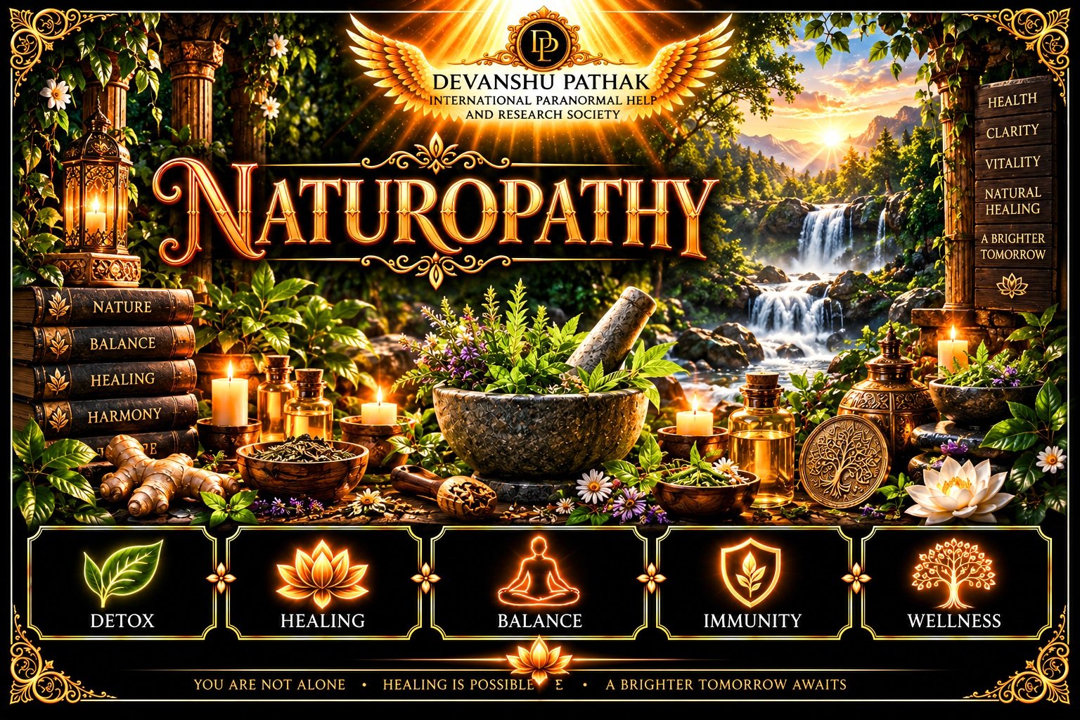 Naturopathy Healing Therapy